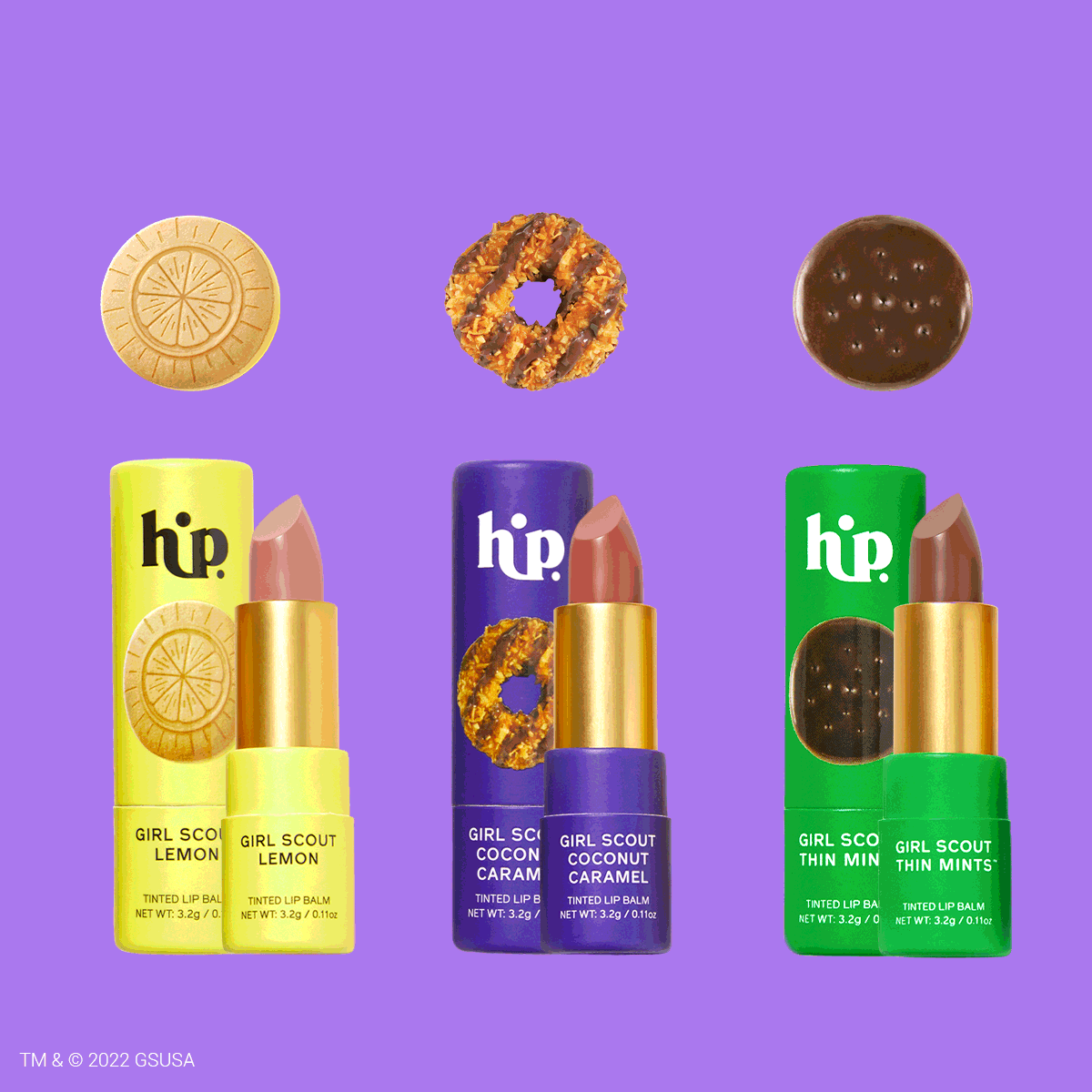 Earthbound Brands HipDot Launches Girl Scout CookieThemed Makeup