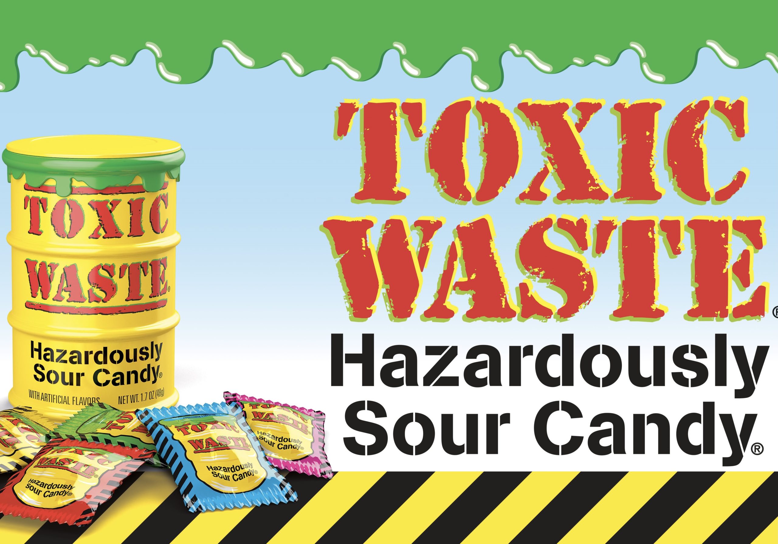 Toxic Waste Signs Two Licensees for Hazardously Sour Candy The