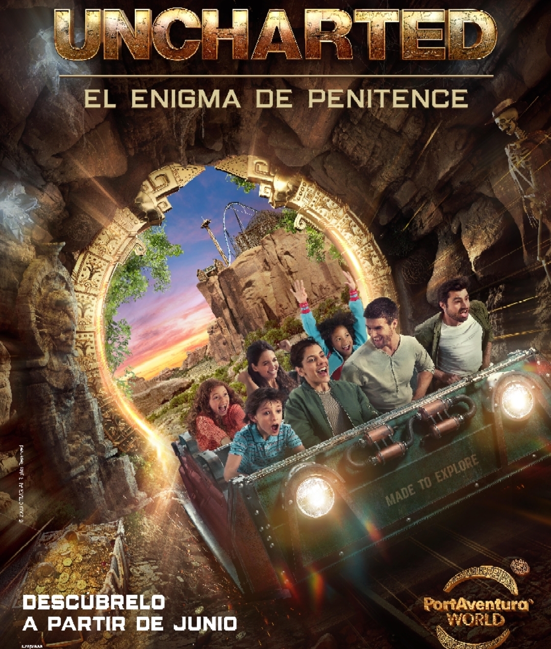 Experiential Licensing PortAventura World and Sony Pictures Launch Attraction Based On Uncharted Franchise