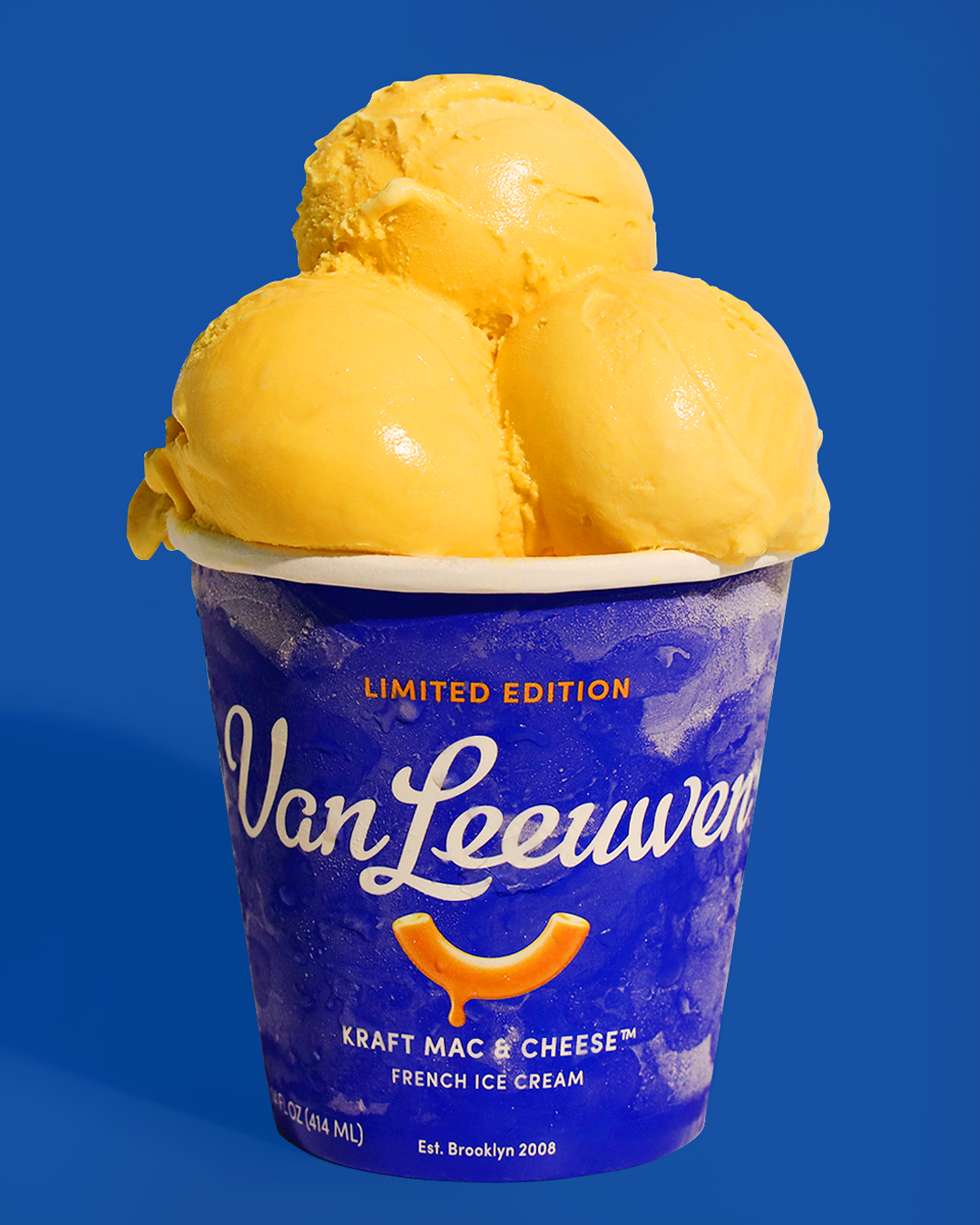 Van Leeuwen's KRAFT Mac & Cheese Ice Cream Returns to Stores The